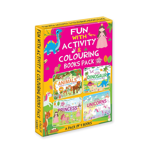 Fun with Activity & Colouring Books Pack